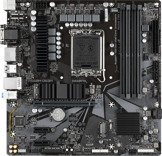Материнская плата Gigabyte B660M HD3 (s1700, Intel B660, PCI-Ex16 ...