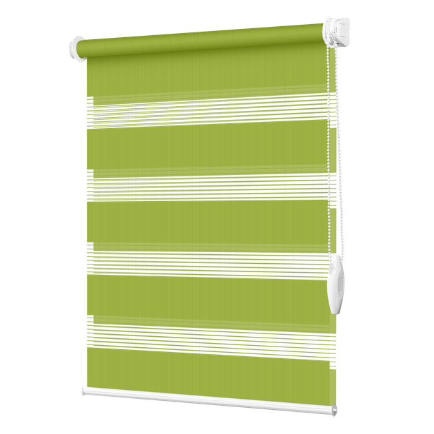Ролета день ночь Decoharm 72x160 см Зеленый - Фото 1 Ролета день ночь Decoharm 72x160 см Зеленый - изображение 1