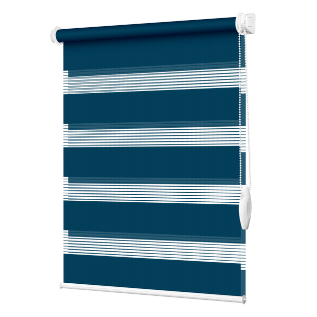 Ролета день ночь Decoharm 51x160 см Синий - Фото 1 Ролета день ночь Decoharm 51x160 см Синий - изображение 1