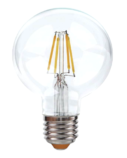 Світлодіодна лампа EGE LED Filament 6W G125 4000К Е27 - Фото 1 Світлодіодна лампа EGE LED Filament 6W G125 4000К Е27 - зображення 1