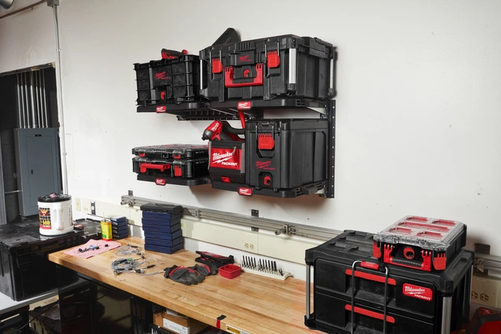 Комплект крепления системы на стены Milwaukee Packout (4932472127) - Фото 3 Комплект крепления системы на стены Milwaukee Packout (4932472127) - изображение 3