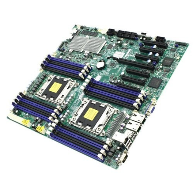 Материнская плата серверная Supermicro MBD-X9DRH-7F (2*LGA 2011, C602, LSI 2208) - изображение 1