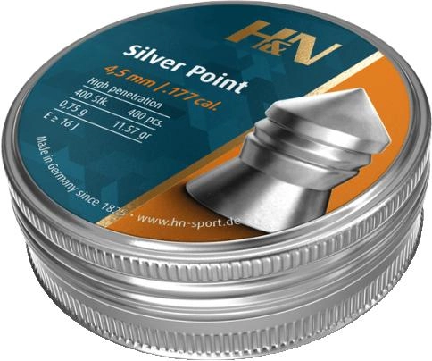 Свинцеві кулі H&N Silver Point 0.75 г 400 шт (14530106_1) - зображення 1
