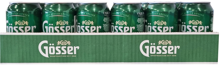 Упаковка пива Gösser Märzen світле пастеризоване фільтроване 5.2% 0.33л ...