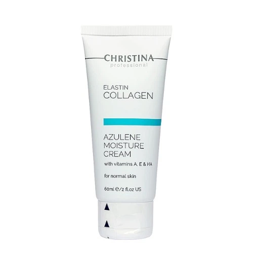 Увлажняющий крем с коллагеном и эластином Christina Elastin Collagen Azulene Moisture Cream - Фото 1 Увлажняющий крем с коллагеном и эластином Christina Elastin Collagen Azulene Moisture Cream - изображение 1