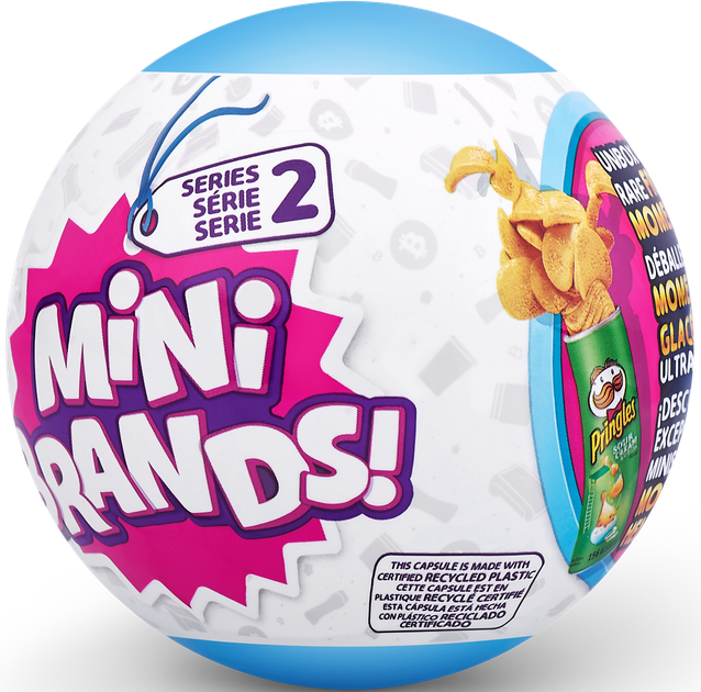 Zestaw gier Zuru Mini Brands Supermarket Surprise figurki w kuli 1 szt (77289GQ2) - obraz 2