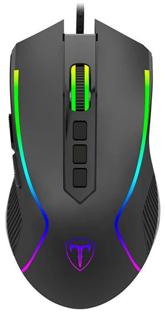 Миша T-DAGGER Darkangel USB Black (T-TGM209) - Фото 1 Миша T-DAGGER Darkangel USB Black (T-TGM209) - зображення 1