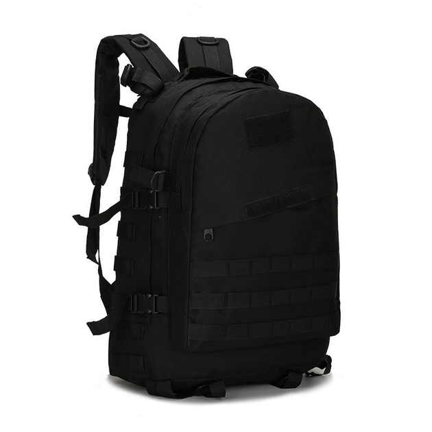 Тактичний штурмовий рюкзак на 40 л чорний - зображення 1