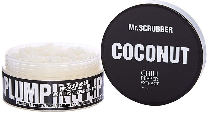 Скраб для губ "Кокос" - Mr.Scrubber Wow Lips Coconut 50ml (569473-967) 