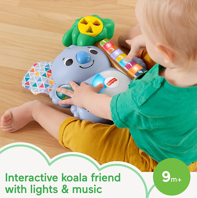 Интерактивная игрушка Коала Фишер Прайс Fisher-Price Linkimals Counting ...
