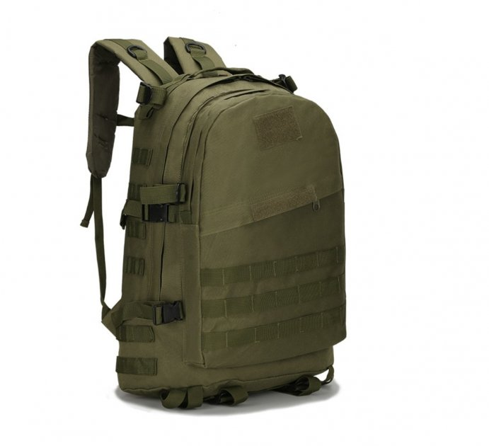 Тактичний штурмовий рюкзак Assault Belt M-11 Oxford 600D (з системою MOLLE) 40 літрів Оливковий - зображення 1