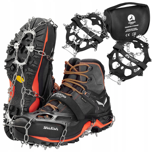 Ледоходы (ледоступы) на обувь Mountain Goat Standard 9 Nails MG0003 ...