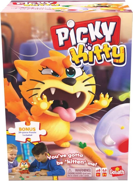 Настольная игра Goliath Picky Kitty Накорми котенок (919585) – фото ...