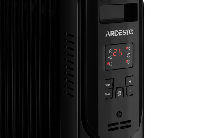 Масляный радиатор ARDESTO OFH-E11X2 черный - изображение 3