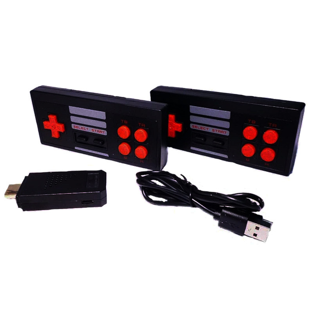 Приставка игровая 8-битная EXTREME MINI GAME BOX D600 2 джойстика HDMI ...