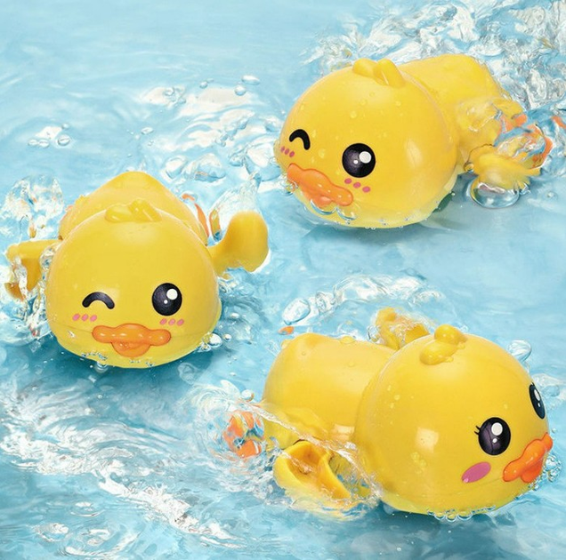 Водоплавна заводна іграшка для ванної Bath Toys Каченя – фото, отзывы ...