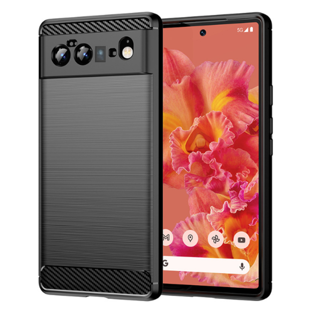 Чехол-накладка Carbon для Google Pixel 6 Pro black – фото, отзывы ...