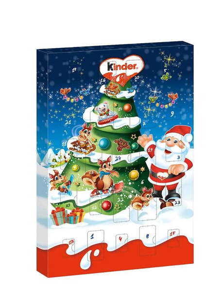 Новогодний адвент календарь Kinder Mini Mix Advent Calendar 150г ...