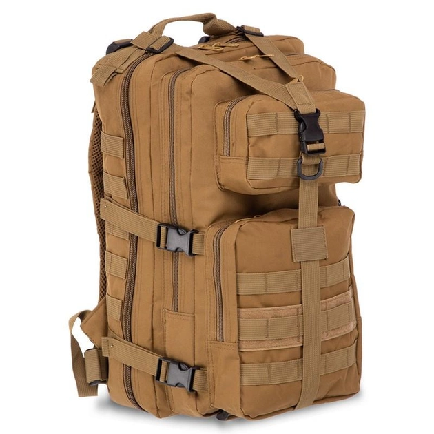 Рюкзак тактический, рейдовый военный SP-Sport ZK-5509 20л Хаки - изображение 1