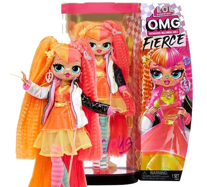 Кукла L.O.L. Surprise! O.M.G. 707 Fierce NEONLICIOUS - ЛОЛ ОМГ Леди НЕОН - Неонлишес (585268) Игровой набор LOL - изображение 5