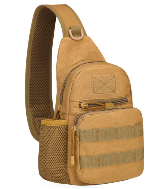 Тактическая штурмовая военная городская сумка Protector Plus X216 A14 5л песок - изображение 1
