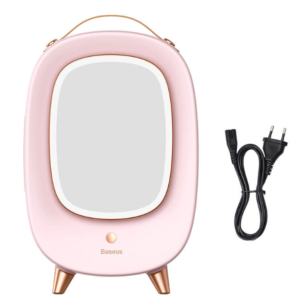 Мини-холодильник-зеркало для хранения косметики BASEUS Beauty Fridge CRBXNS-A04 - Фото 3 Мини-холодильник-зеркало для хранения косметики BASEUS Beauty Fridge CRBXNS-A04 - изображение 3