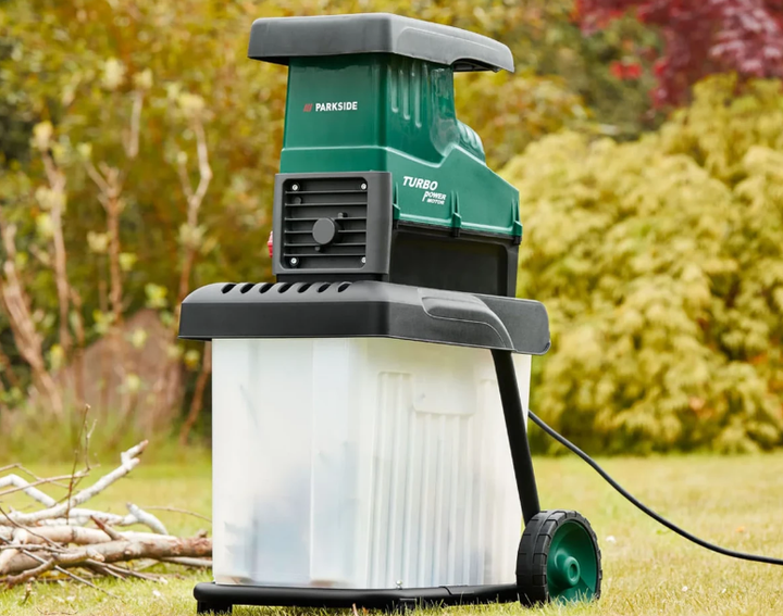 Садовый измельчитель Parkside PWH 2800 A1 60 л Зеленый - изображение 6