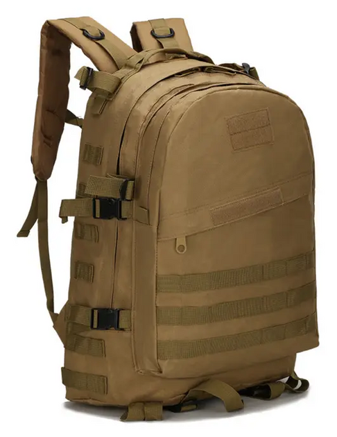 Рюкзак тактический военный штурмовой ForTactic B01 40л песочный - изображение 1