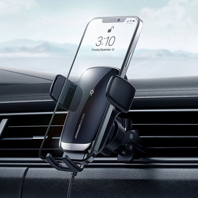 Держатель JOYROOM Electric Wireless Car Charger Holder Air Outlet Version JR-ZS248 4.5-6.7 15W - Фото 3 Держатель JOYROOM Electric Wireless Car Charger Holder Air Outlet Version JR-ZS248 4.5-6.7 15W - изображение 3
