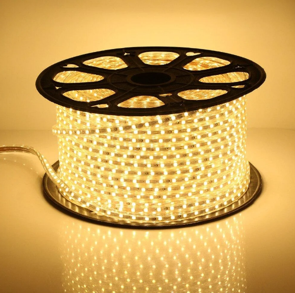 Світлодіодна стрічка LED 5050 WW 100м Теплий білий - зображення 2