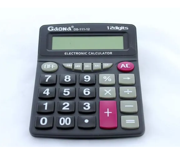 Калькулятор Gaona DS-111-12 12 розрядів настільний, бухгалтерський калькулятор з великим дисплеєм, офісний калькулятор для фінансових розрахунків, міцний калькулятор для роботи та торгівлі - Фото 2 Калькулятор Gaona DS-111-12 12 розрядів настільний, бухгалтерський калькулятор з великим дисплеєм, офісний калькулятор для фінансових розрахунків, міцний калькулятор для роботи та торгівлі - зображення 2