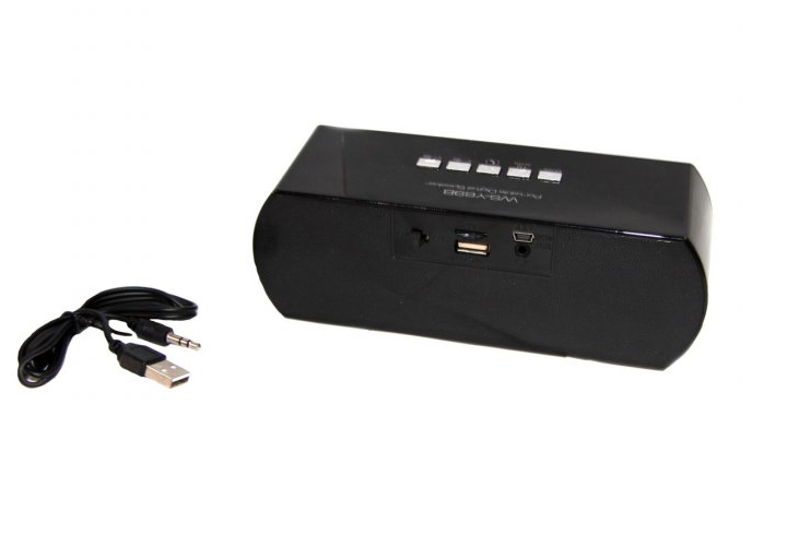 Портативна колонка Bluetooth SPS WS Y 69 3Вт чорний - Фото 2 Портативна колонка Bluetooth SPS WS Y 69 3Вт чорний - зображення 2