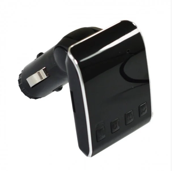 Автомобільний MP3 Трансмітер FM-модулятор HZ H22 Bluetooth black - зображення 2
