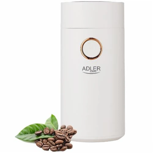 Кофемолка Adler AD 4446wg 150 Вт white/gold - изображение 2