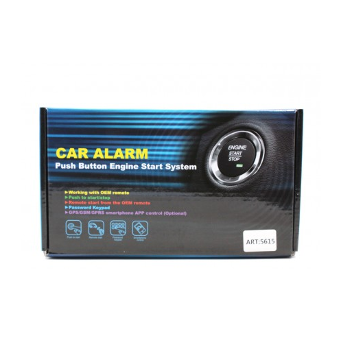 Автосигналізація універсальна Car Alarm KD3600 з GSM GPS GPRS black - зображення 3