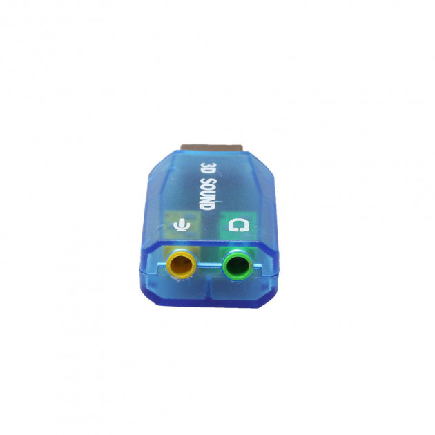 Звуковая карта внешняя USB 3D Sound card 5.1 GBX - изображение 3