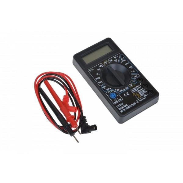 Мультиметр тестер вольтметр амперметр Digital DT-832 100 мкВ Индикатор заряда батарей - изображение 5