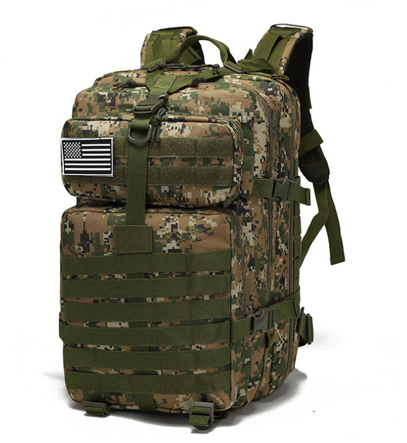 Рюкзак тактический военный ZE-002 35 л камуфляж - изображение 1