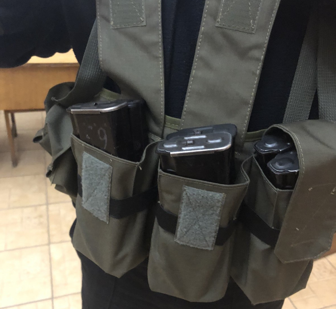 Жилет розвантажувальний військовий Ремінно-плечова система Tactical vest оливковий - зображення 2