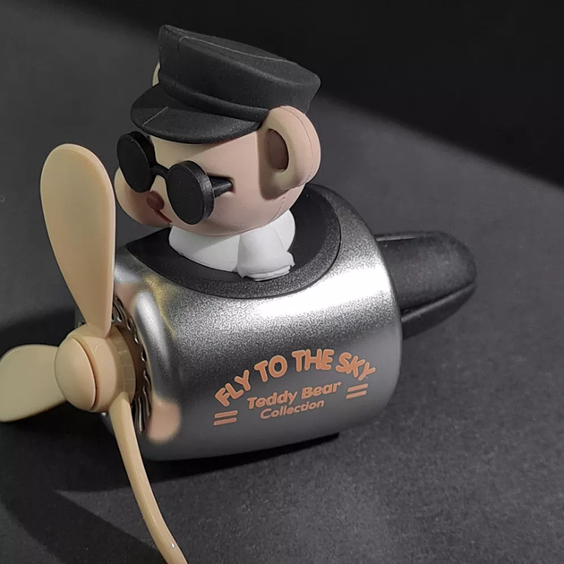 Ароматизатор на воздуховод Pilot Bear 2 картриджа beige - изображение 5