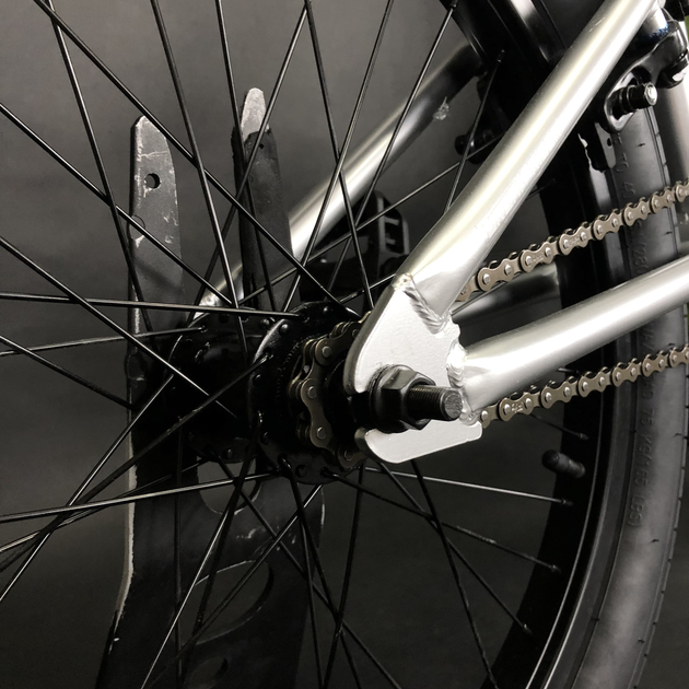 Велосипед BMX Outleap Clash 20", 2022, срібний - зображення 4
