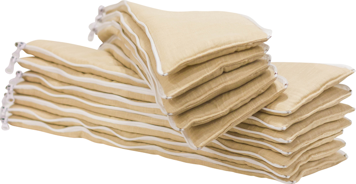 Фенс-бамперы Lamon в детскую кроватку 53 см х 11 шт Beige ...