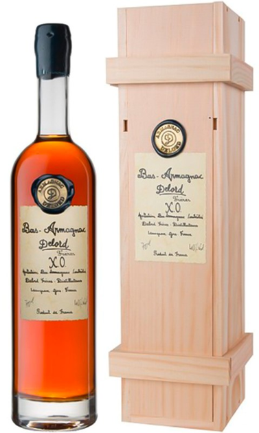 Арманьяк Delord Bas-Armagnac XO wooden box 0.7 л 40% (3324110001212 ...