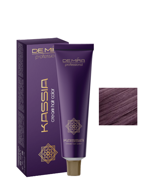 Стойкая крем-краска для волос DeMira Professional Kassia 5/55 Светлый интенсивно-красный шатен 90 мл - Фото 1 Стойкая крем-краска для волос DeMira Professional Kassia 5/55 Светлый интенсивно-красный шатен 90 мл - изображение 1