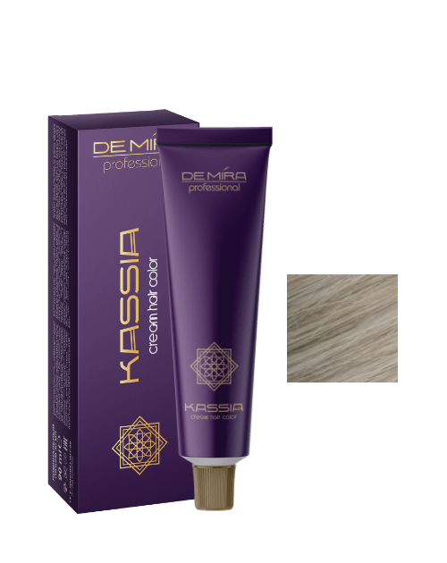Стойкая крем-краска для волос DeMira Professional Kassia 10/71 Коричнево-холодный блонд 90 мл - Фото 1 Стойкая крем-краска для волос DeMira Professional Kassia 10/71 Коричнево-холодный блонд 90 мл - изображение 1