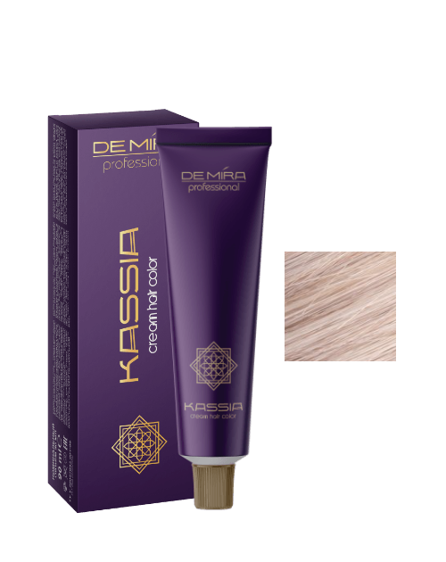Стойкая крем-краска для волос DeMira Professional Kassia 10/5 Красный блонд 90 мл - Фото 1 Стойкая крем-краска для волос DeMira Professional Kassia 10/5 Красный блонд 90 мл - изображение 1