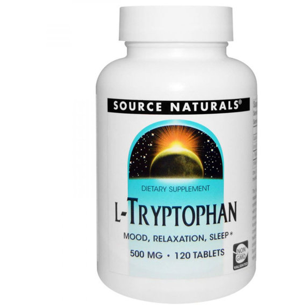 Триптофан Source Naturals L-Tryptophan 500 mg 120 Tabs – фото, отзывы ...