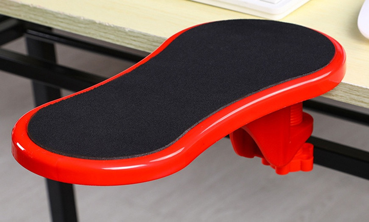 Підставка підлокітник для компютерного столу Computer Arm Support Red ...