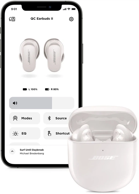 Навушники Bose QuietComfort Earbuds II Soapstone White (870730
