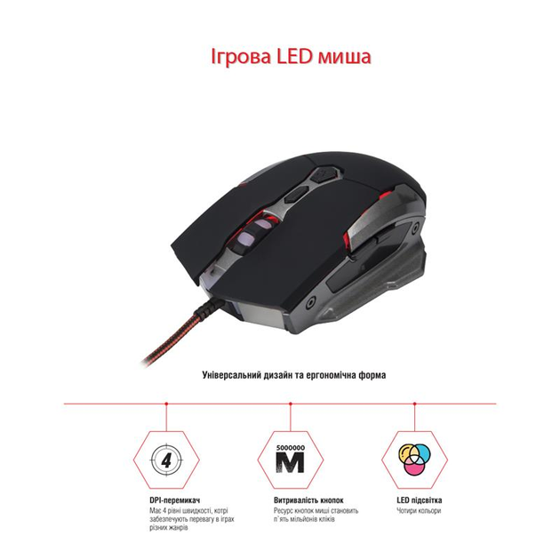 Мышь A4Tech OP-330S Black USB - изображение 2